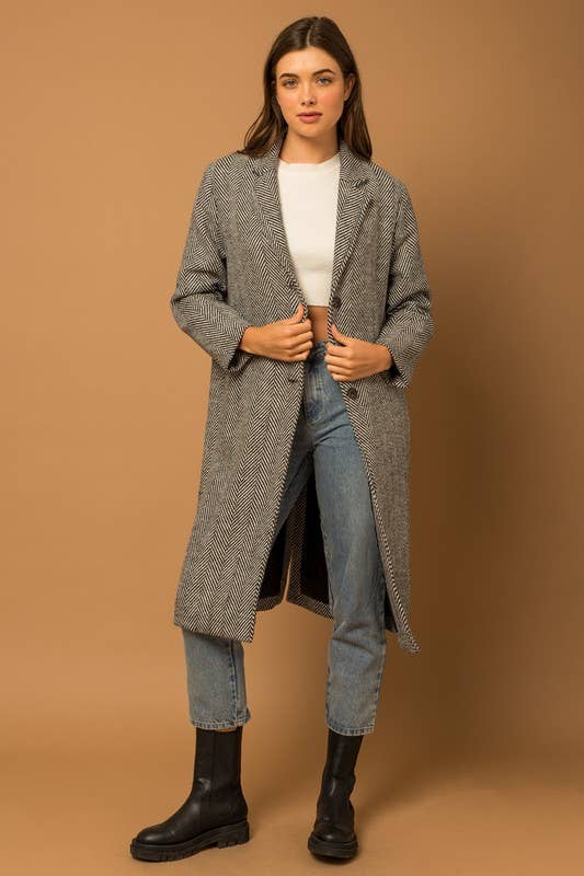 Gilli Herringbone Coat