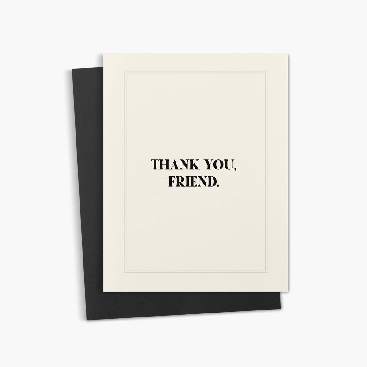 Thank You Friend Card - Cloth + Cabin