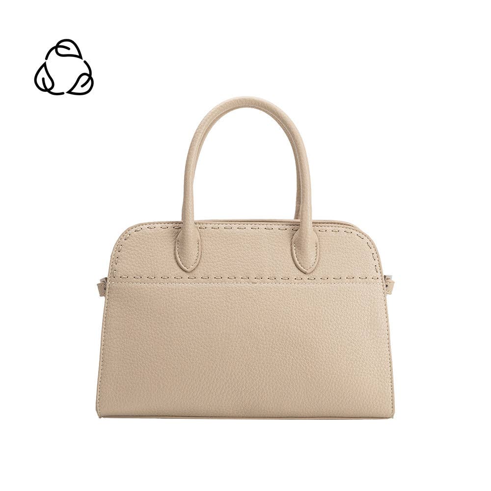 Marlo Bone Recycled Vegan Leather Crossbody Bag