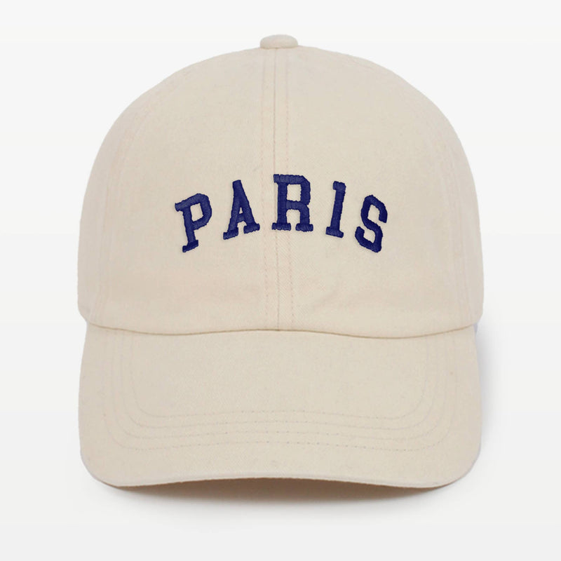 Paris Embroidery Cotton Hat - Cloth + Cabin