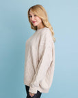 Clara Soft Cable Knit Sweater