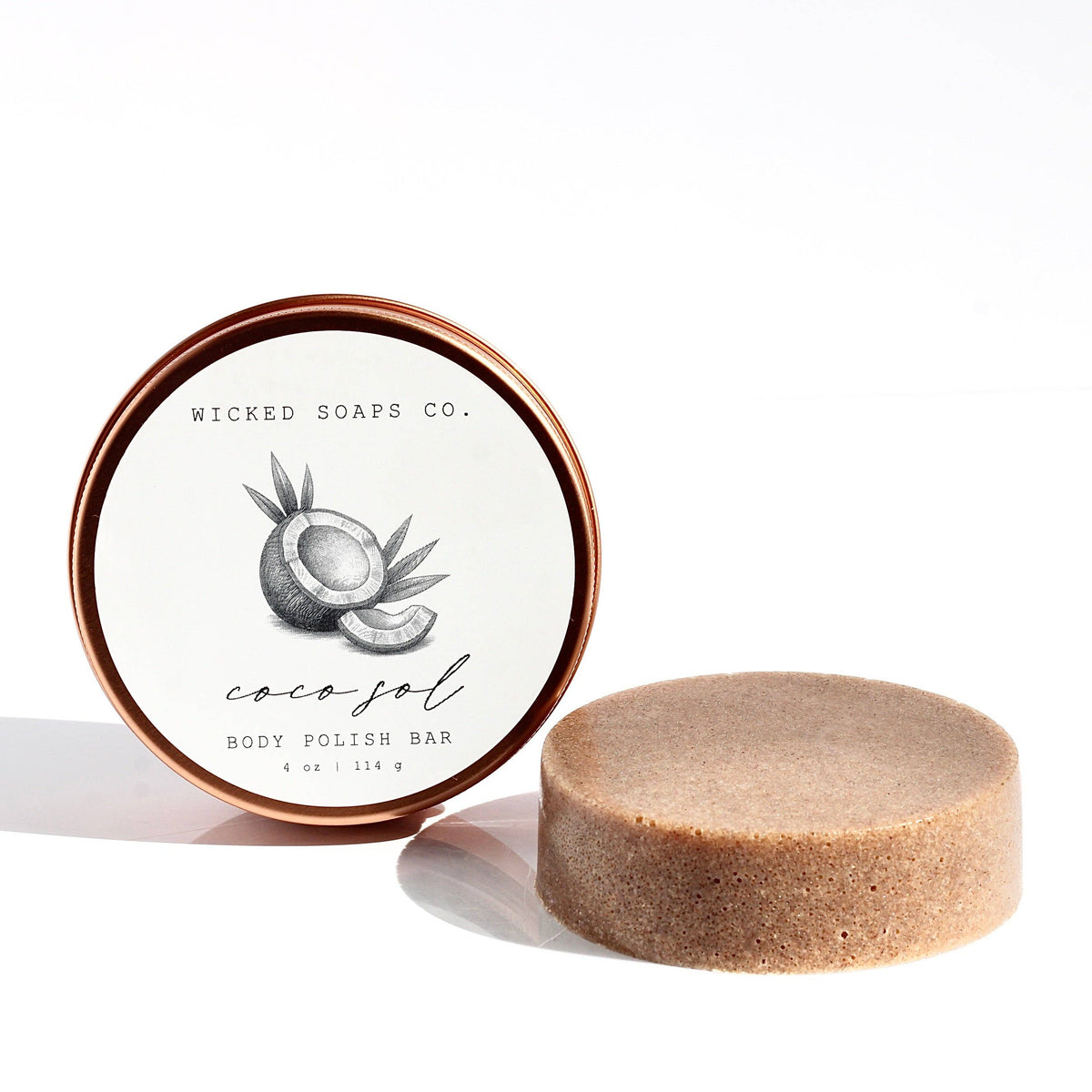 Coco Sol Cleansing Body Polish Bar