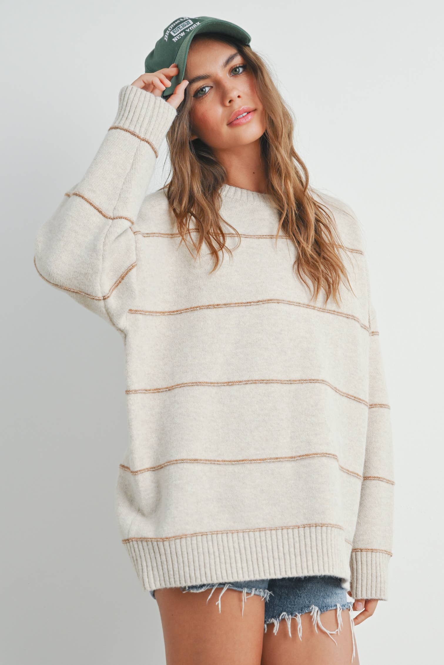 April Striped Sweater