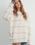 April Striped Sweater