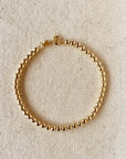 18k Gold Filled Beaded Bracelet