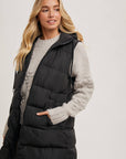 Longline Puffer Vest