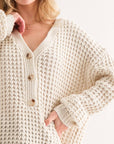 Margo Waffle Knit Sweater
