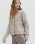 Tory Brushed Button Down Cardigan