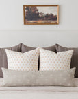 White Floral Pillow Cover