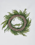 Real Touch Norfolk Pine Wreath - 24"