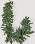 Artificial Christmas Spruce Garland with LED Lights - 72"