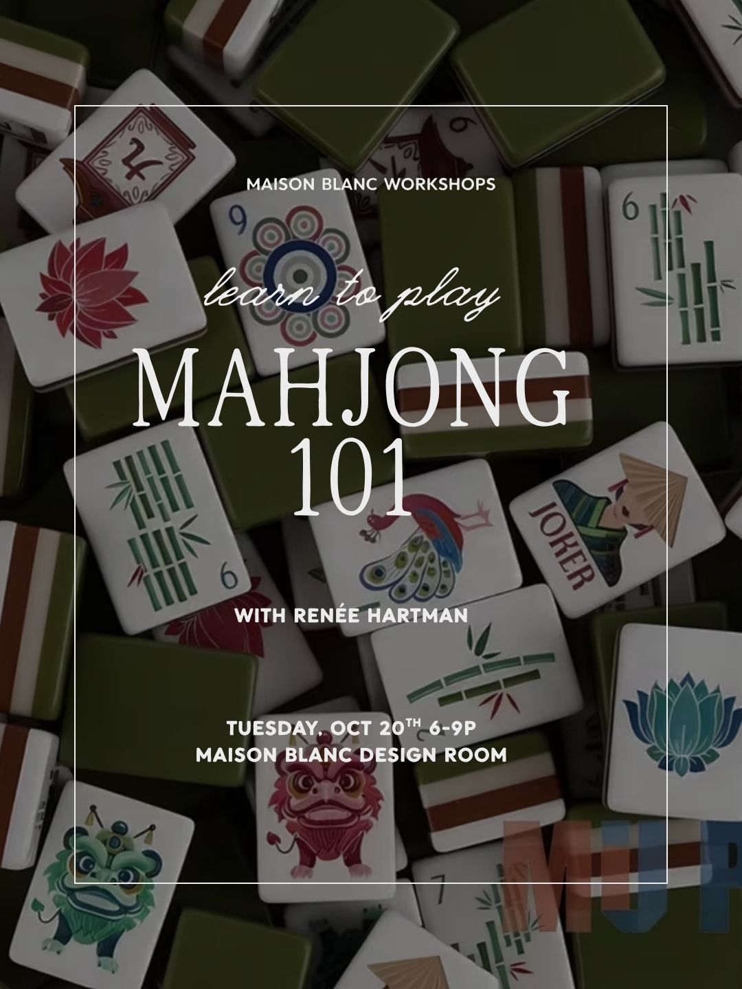 Mahjong 101 Workshop