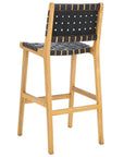 Adah Leather Bar Stool