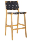 Adah Leather Bar Stool