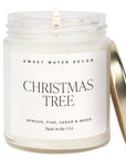 Christmas Tree Soy Candle - Clear Jar - 9 oz