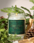 Christmas Tree Soy Candle - Clear Jar - 9 oz