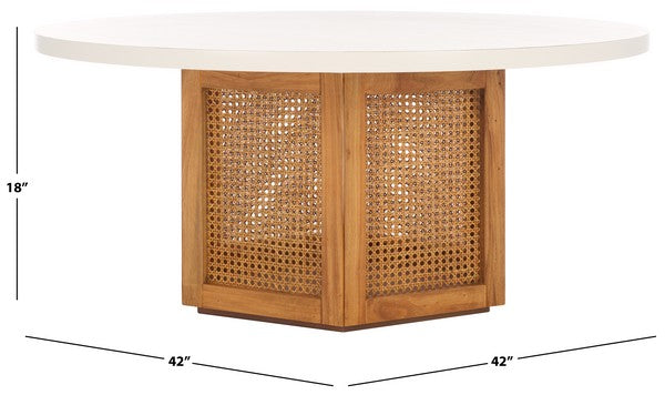 Danez Cane Coffee Table