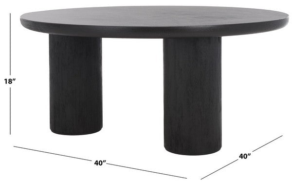 Mork 3 Leg Round Coffee Table