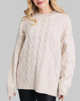 Clara Soft Cable Knit Sweater