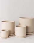 4" Minimal Planter | Raw Stoneware