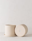 8" Minimal Planter | Raw Stoneware