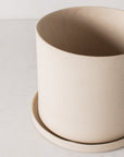 8" Minimal Planter | Raw Stoneware