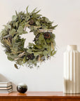 Eucalyptus & Pinecone Garland Wreath