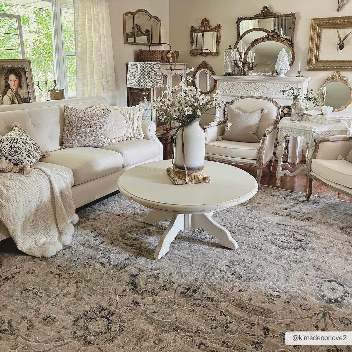 Georgiana Beige Area Rug