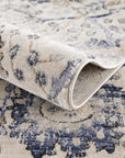 Georgiana Beige & Blue Area Rug