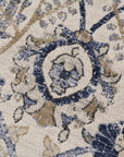 Georgiana Beige & Blue Area Rug