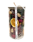 Holiday Spice Potpourri Jar