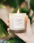 Lavender + Cedar Candle