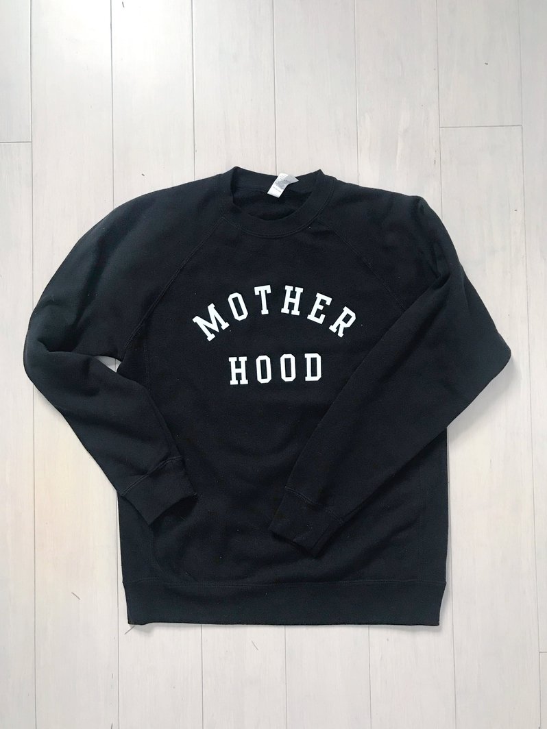 Mother Hood Crewneck Sweatshirt ™ | Black - Cloth + Cabin
