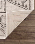 Divya Cream Tribal Area Rug - Limited Edition