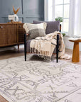 Divya Cream Tribal Area Rug - Limited Edition