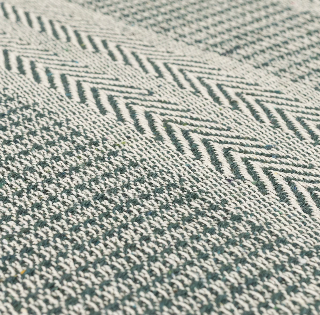 Herringbone Knit Throw Blanket