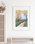 "September Trees" Art Print