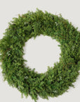 Artificial Winter Cedar and Juniper Wreath - 30"