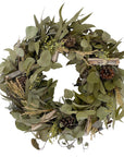 Eucalyptus & Pinecone Garland Wreath