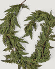 Deluxe Faux Cedar Garland - 108"