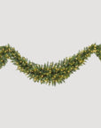 Faux Douglas Holiday Garland Swag with LED Lights - 108"