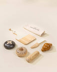 Wooden bakery playset