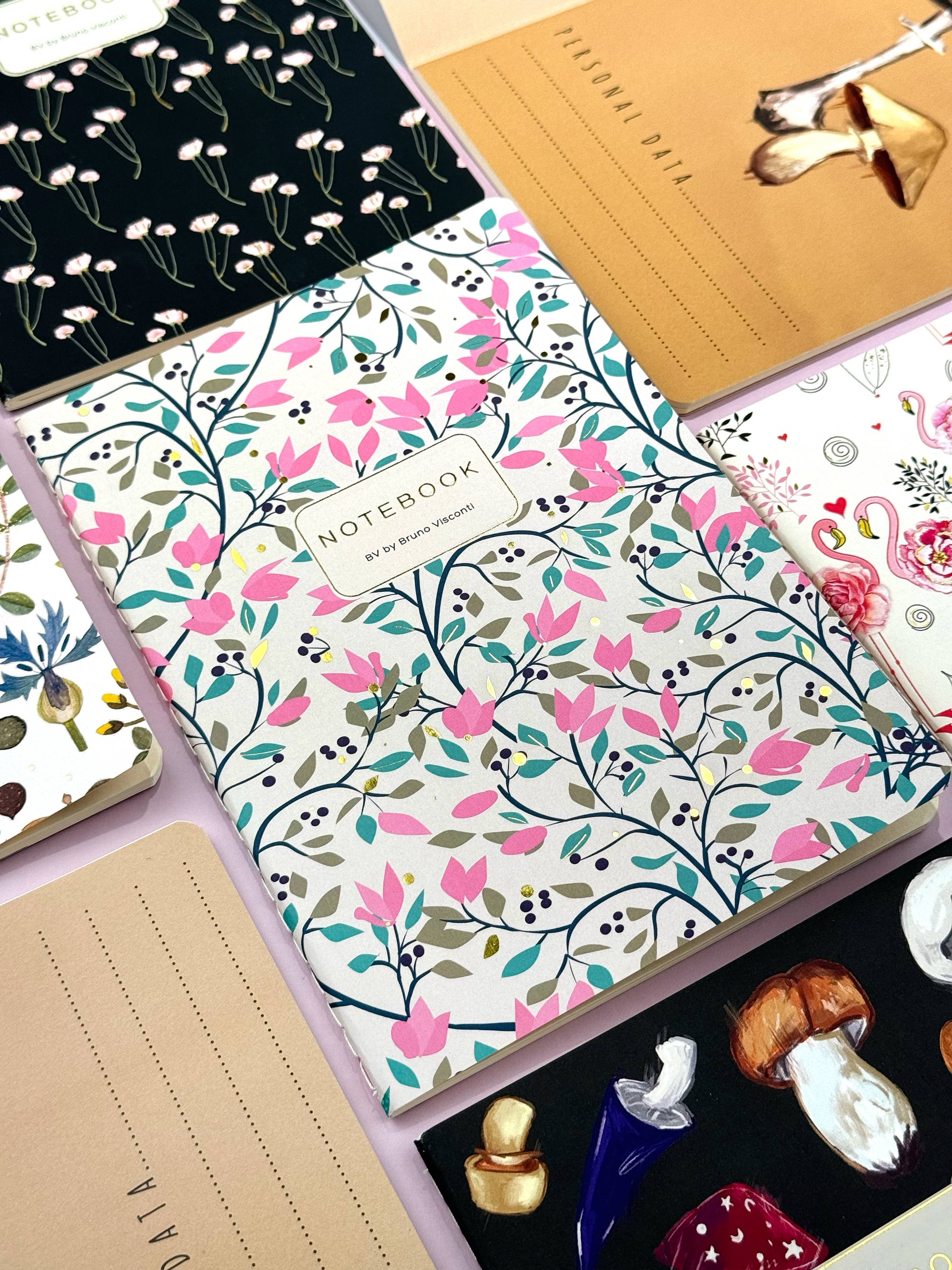 Spring Flowers Notebook - Cloth + Cabin