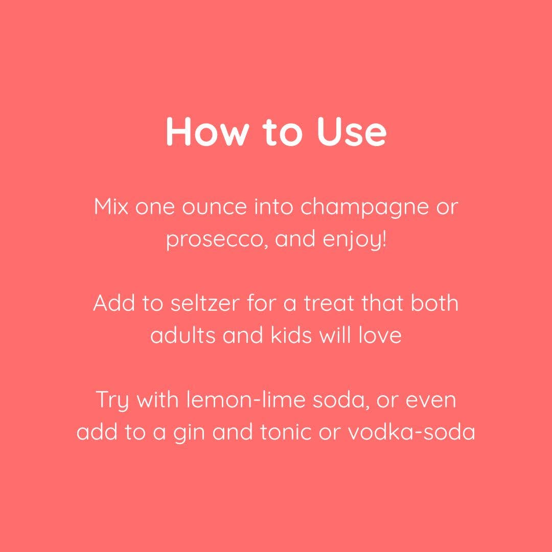 Glitter Sangria Cocktail Mix/Syrup