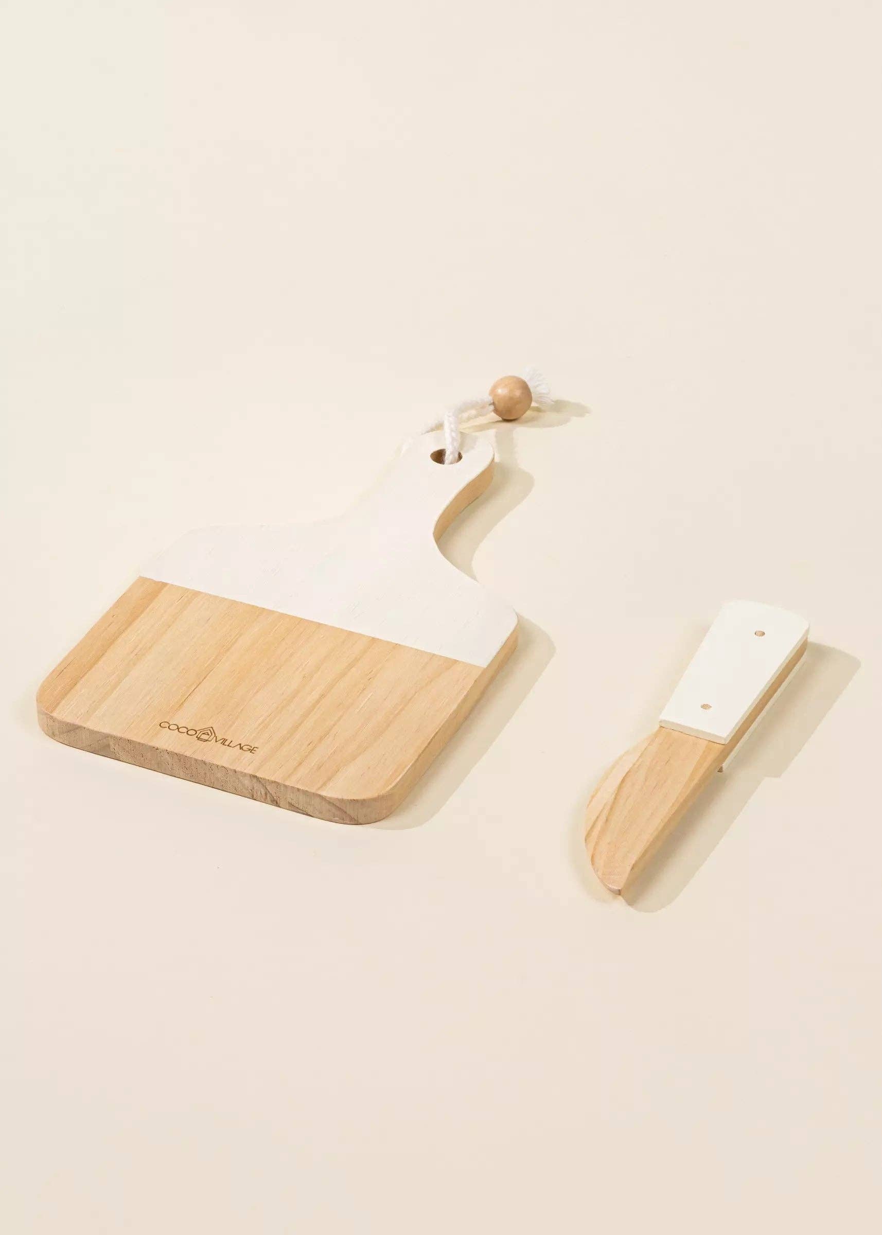 Wooden bakery playset