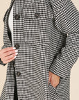 Hannah Houndstooth Jacket