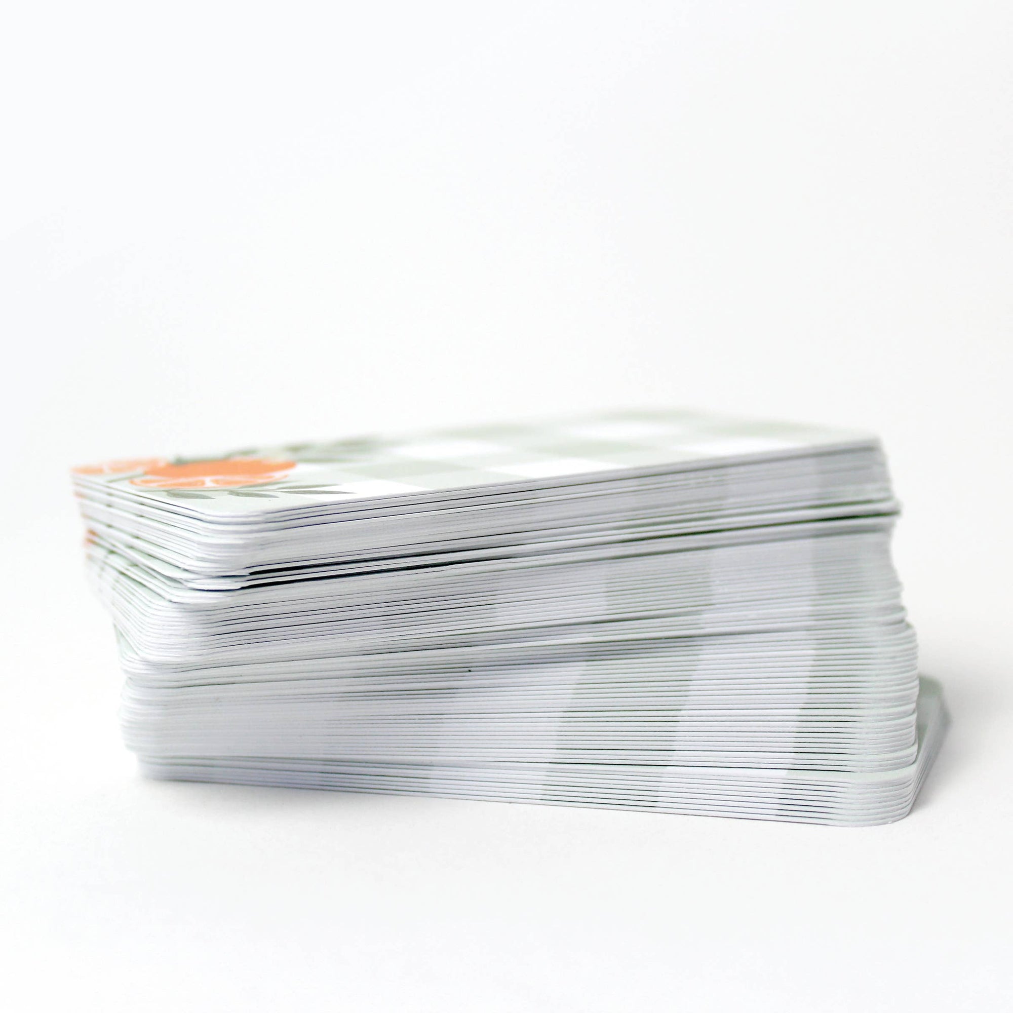 Orange Gingham Pocket Notes™ - Cloth + Cabin