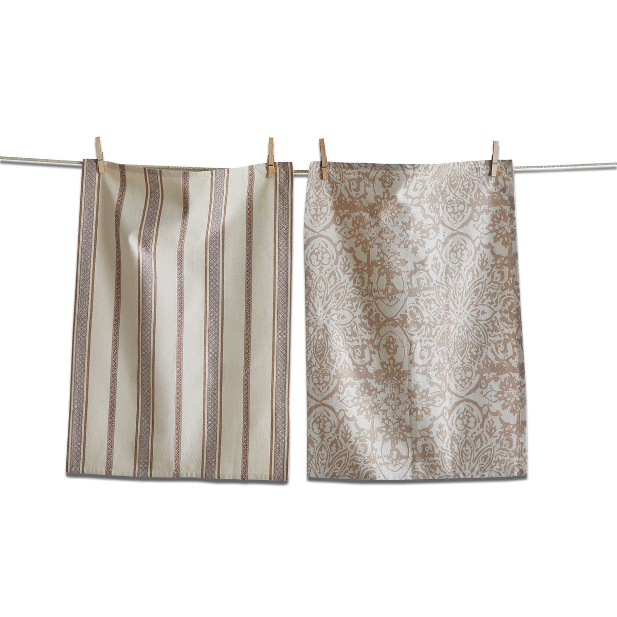 Starflower Dishtowel Set of 2 - Cloth + Cabin