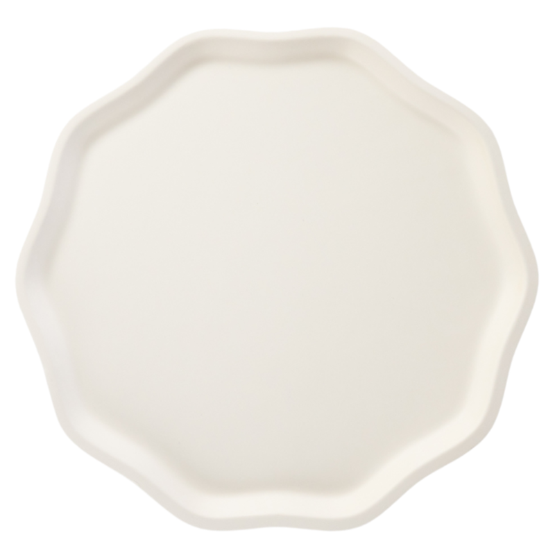 French Crème Compostable Dinner Plates - Cloth + Cabin