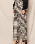 Audrey Plaid Wide Leg Pants